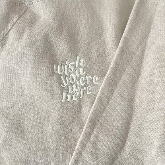 ✨ NWT Wish You Were Here Oversized Crewneck | Boathouse - Picture 2 of 4
